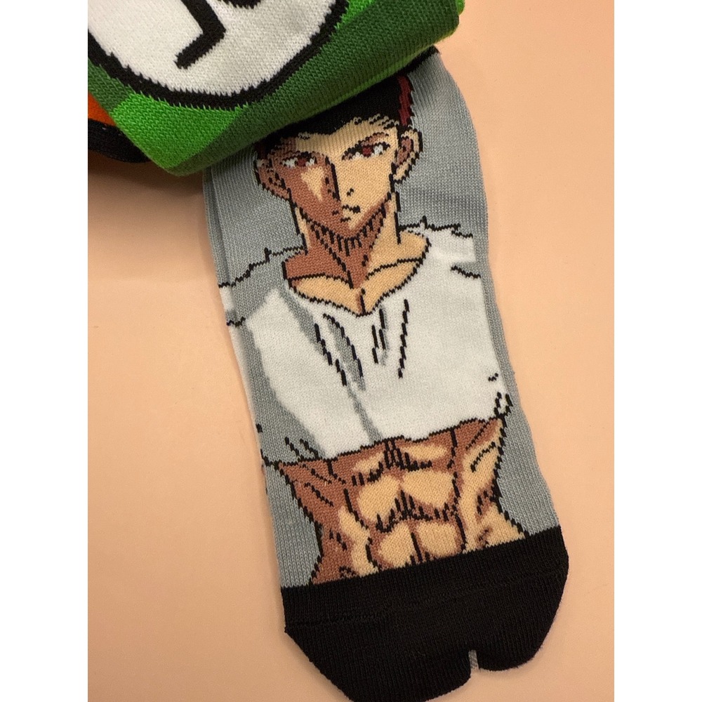 Hunter x Hunter Gon Anime 3 Pack of Socks Shoe Size 4-10 Anime Manga Merch - Picture 3 of 6
